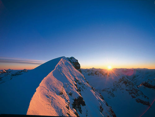 Engelberg Zimní Alpy