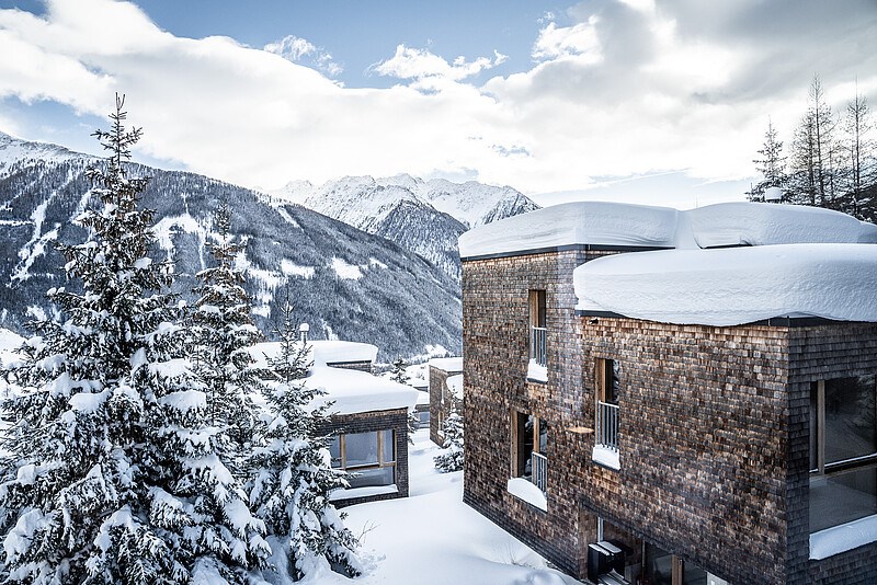 Gradonna Mountain Resort Châlet Zimní Alpy