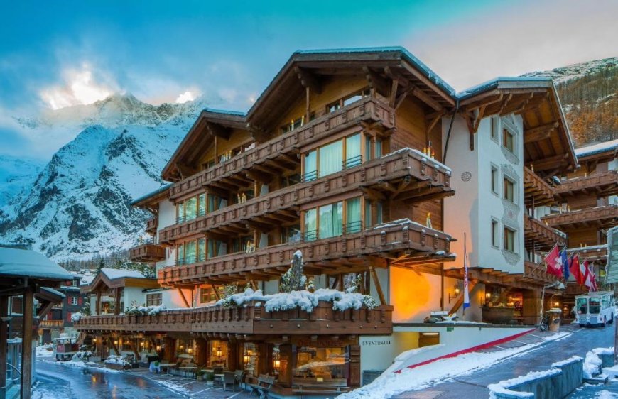 Walliserhof Grand-Hotel & Spa Saas-Fee Zimní Alpy
